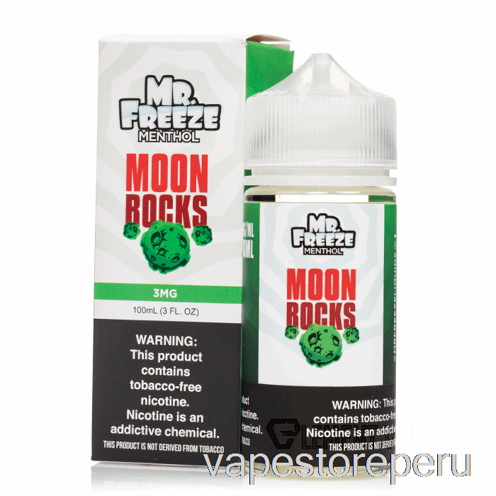 Vape Smoke Moonrocks - Mr Freeze - 100ml 3mg